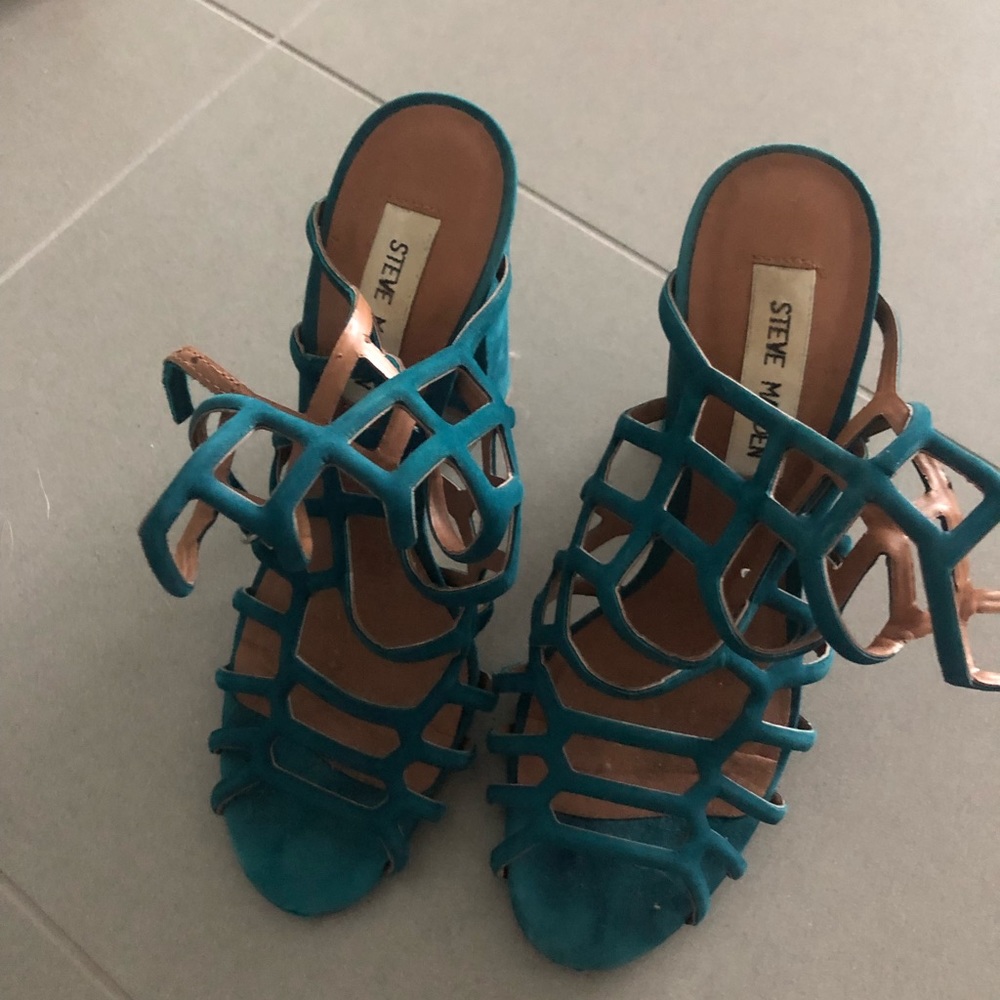 Steve Madden Teal shoes
